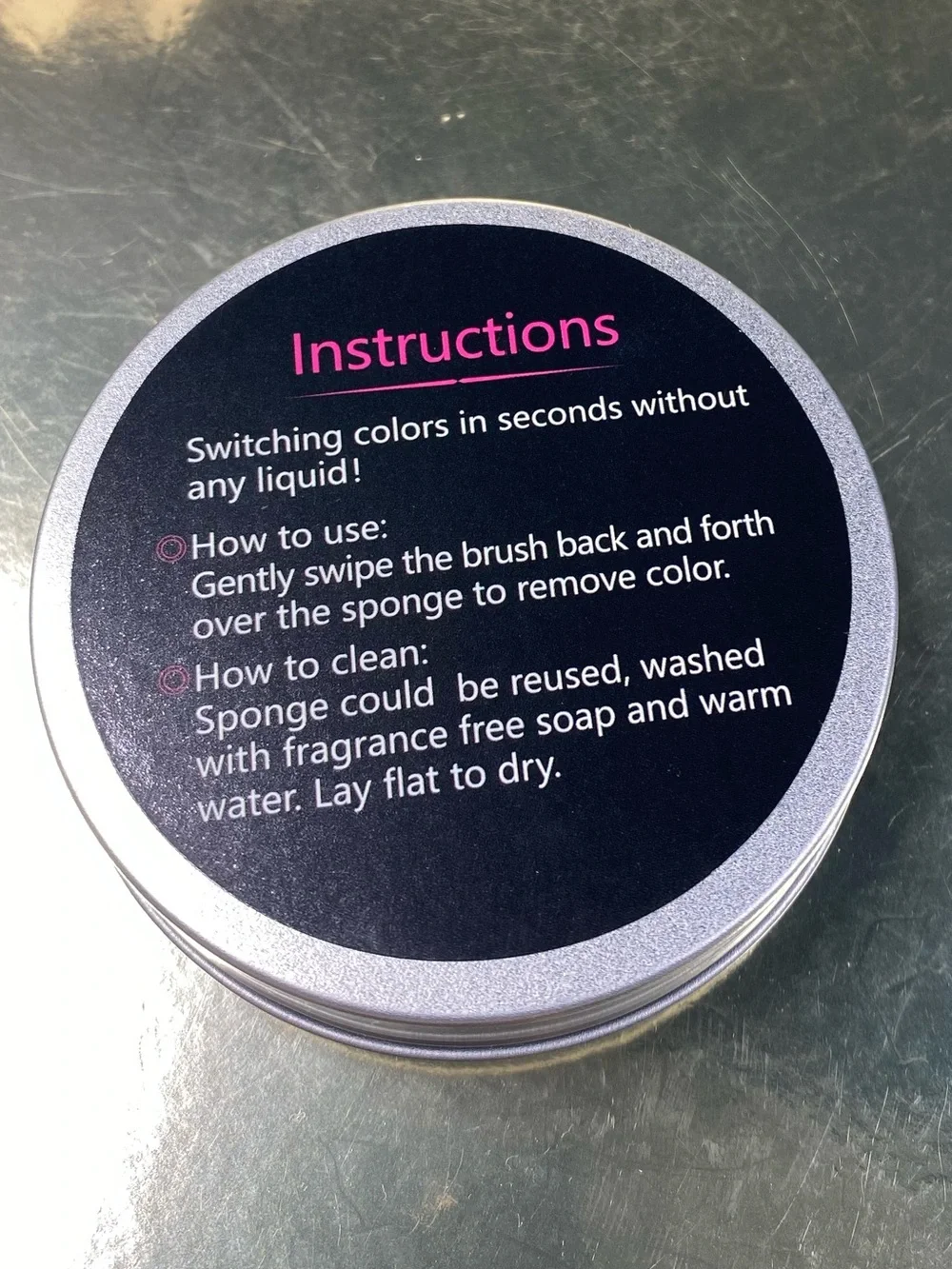 Ai Lai Mei Brush Color Removal Tin